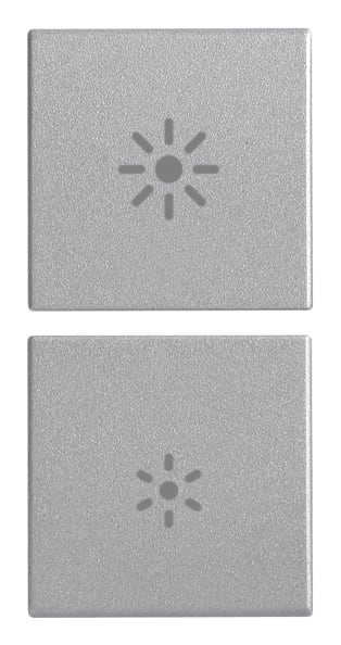 VIMAR SPA - VIW20751.3.N DUE MEZZI TASTI 1M DIMMER NEXT