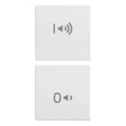 VIMAR SPA - VIW20751.4.B Due mezzi tasti 1M ON/OFF volume bianco