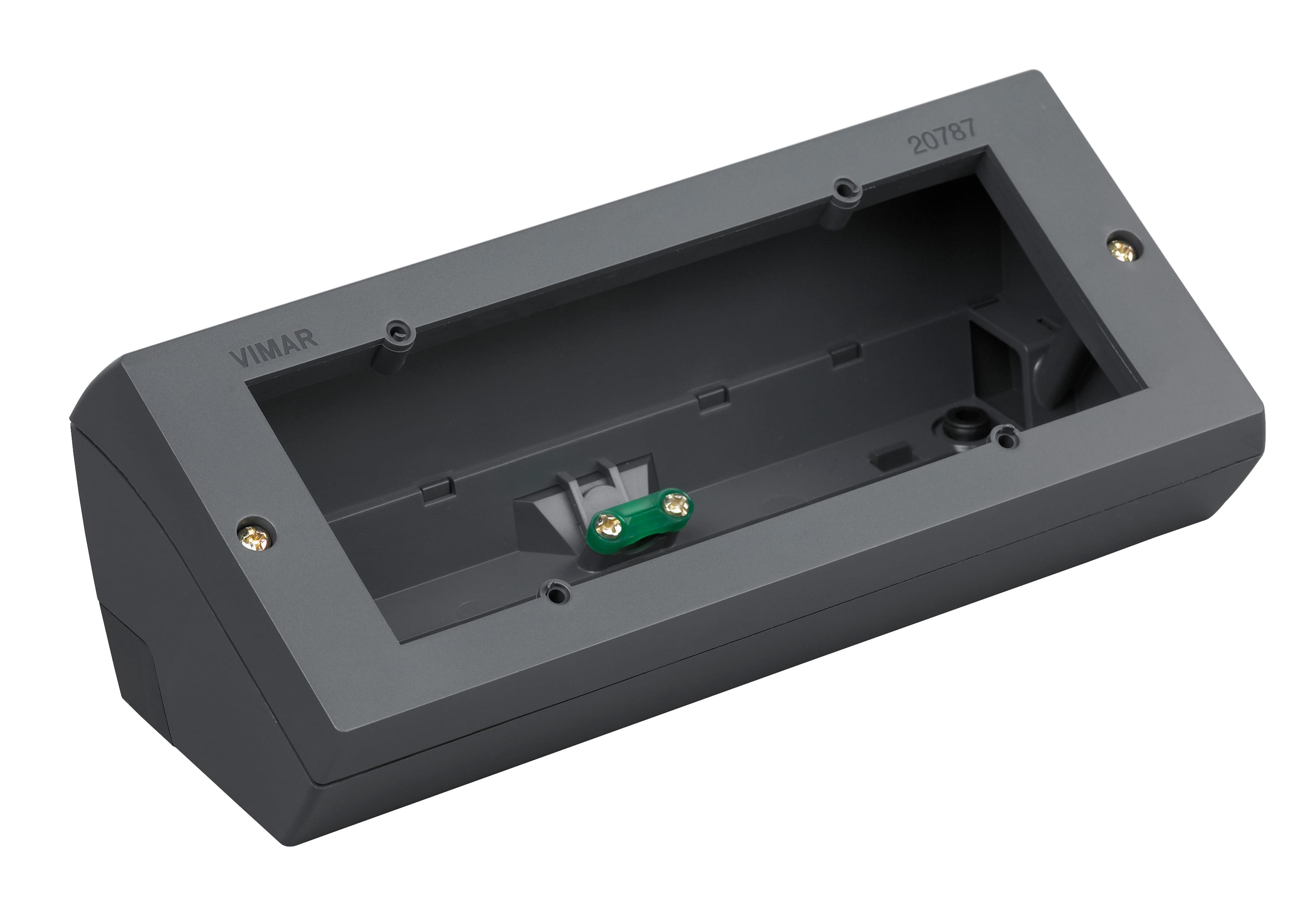 VIMAR SPA - VIW20787 SCATOLA DA TAVOLO 7M GRIGIO