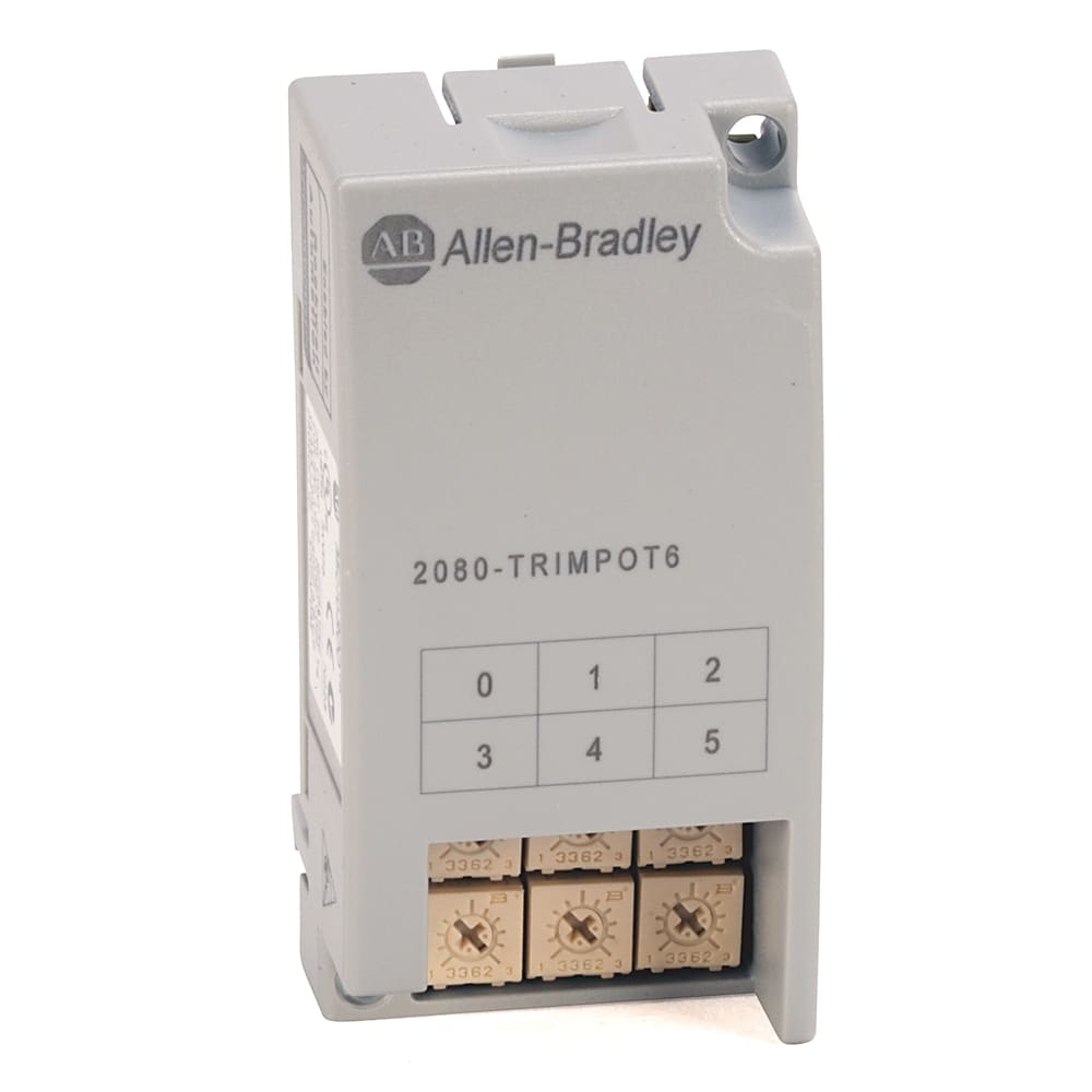 ROCKWELL AUTOMATION RCK2080-TRIMPOT6 MICRO800 6 POINT TRIM POT PLUG-IN