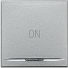 BTICINO - BTIHC4915/2AB AXOLUTE - COPRITASTO ON 2 MOD CHIARO