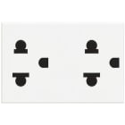 BTICINO BTIHD4185 AXOLUTE - DUPLEX EURO-US 2P+T 16A CP