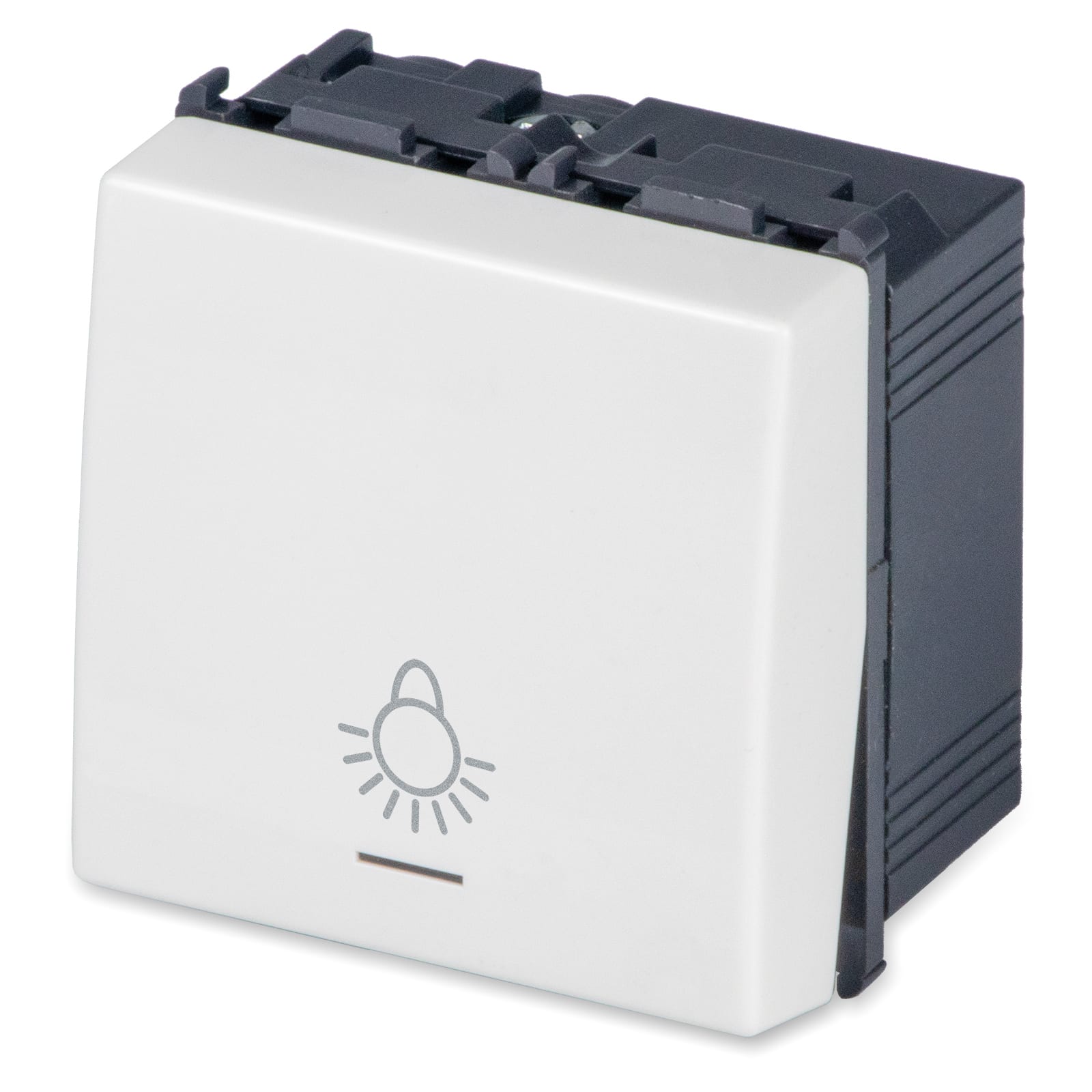 MASTER SRL - MST21071.2 MIX PULSANTE LUCE 2MOD. 16A NO