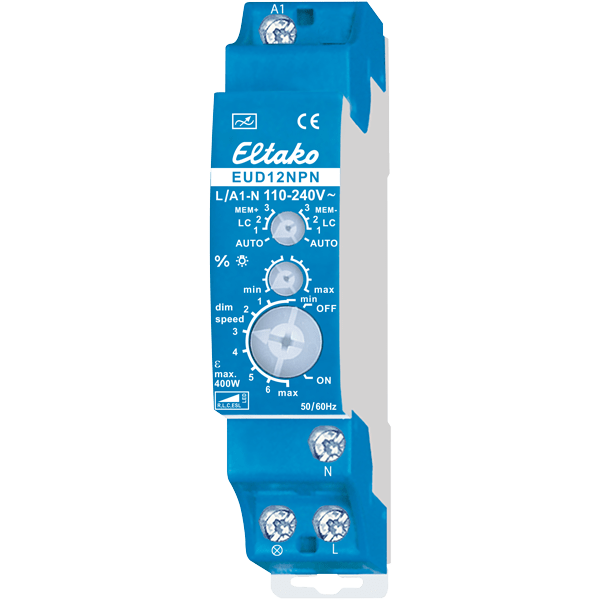 ELTAKO - EAK21100808 Dimmer universale DIN 110-240 V AC - 400 W Led