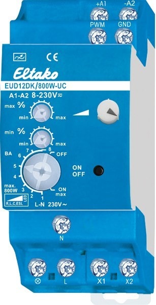 ELTAKO EAK21100810 DIMMMER UNIVERSALE 800 W CON MANOPOLA