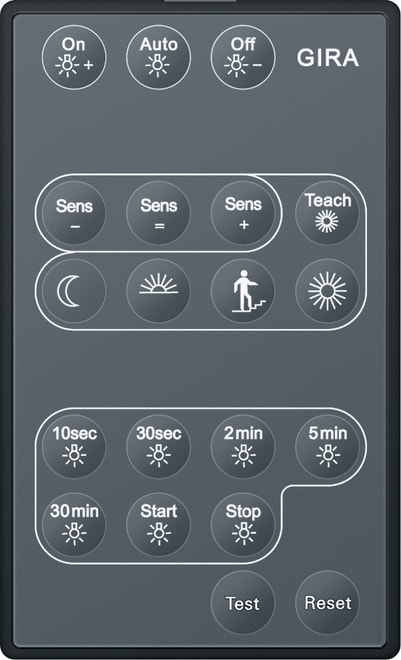 GIRA - GIR211500 TELECOMANDO RIVELATORE PRESENZA ACCESSOR
