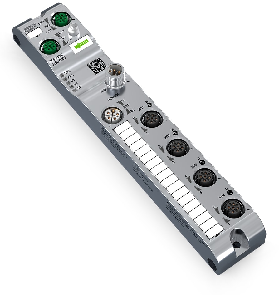 WAGO ITALIA SRL - WAG765-4204/100-000 4PORT IOL-B EC DC 24 V / 2,0 A