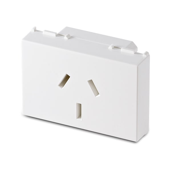 MASTER SRL - MST21183.3 MIX Presa 2P+T 20A 250V AMER. 3Mod.