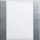 GIRA - GIR213126 Wippenset 1f BSF System 55 Klar/F Alu