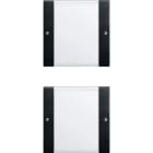 GIRA GGI2132005 SET BIL. 2-M (1+1) CT SYSTEM 55 TRASP./N