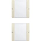 GIRA - GIR213201 Wippenset 2f (1+1) BSF System 55 Klar/Cr