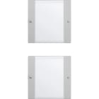 GIRA GGI2132015 SET BIL. 2-M (1+1) CT SYSTEM 55 TRASP./G