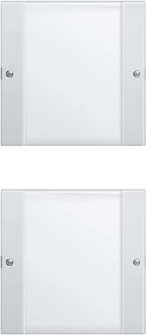 GIRA - GIR213203 Wippenset 2f (1+1) BSF System 55 Klar/Re