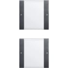 GIRA - GIR213228 Wippenset 2f (1+1) BSF System 55 Klar/An