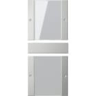 GIRA GGI2132600 Wippenset 2f (1+1) BSF System 55 Klar/Ed