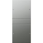 GIRA GGI2132601 SET BIL. 2-M (1+1) SYSTEM 55 ACCIAIO INO