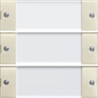 GIRA - GIR213301 Wippenset 3f BSF System 55 Klar/Cremewei