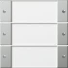 GIRA - GIR2133600 Wippenset 3f BSF System 55 Klar/Edelstah