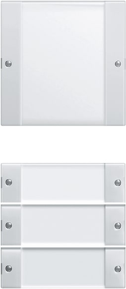 GIRA - GGI213403 Wippenset 4f (1+3) BSF System 55 Klar/Re