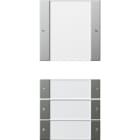 GIRA GGI2134600 Wippenset 4f (1+3) BSF System 55 Klar/Ed