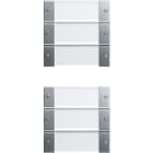 GIRA GGI213626 SET BIL. 6-M (3+3) CT SYSTEM 55 TRASP./C