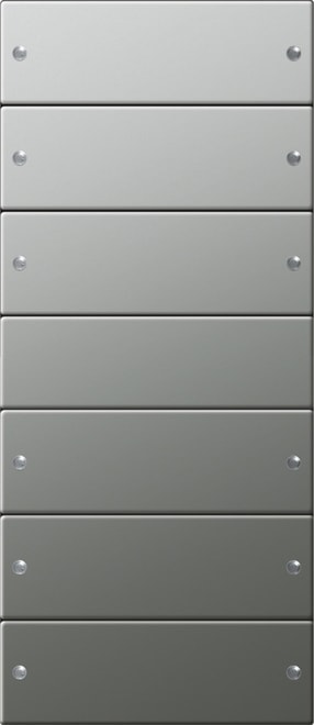 GIRA - GIR2136601 SET INTERR. BILICO 6X SYSTEM 55 ACCIAIO