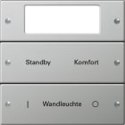 GIRA - GIR2142602 Wippenset 2f Plus beschr. System 55 Edel