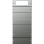 GIRA GGI2145601 SET BIL. 5-M PLUS (2+3) SYSTEM 55 ACCIAI