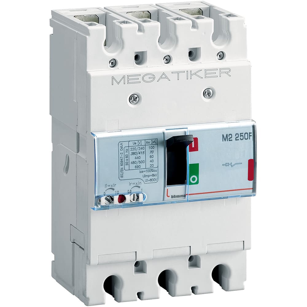 BTICINO BTIT723F100 M2 250F - MAGNETOT 3P 100A 36KA