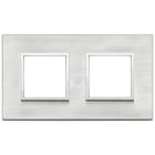 VIMAR SPA - VIW21643.02 Placca 4M (2+2) int71 grigio Next