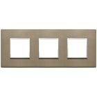 VIMAR SPA - VIW21644.05 Placca 6M (2+2+2) int71 bronzo scuro