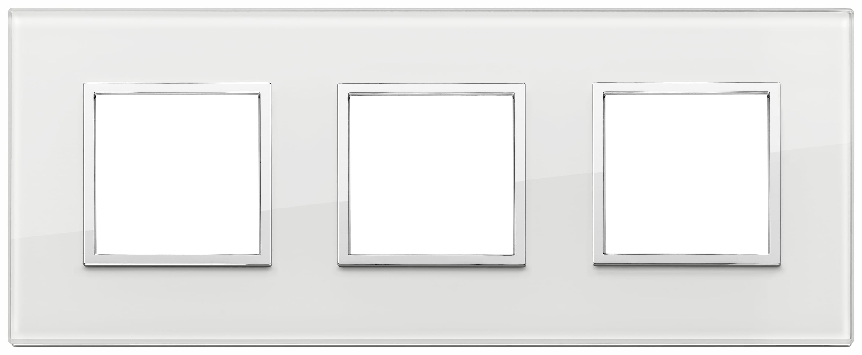 VIMAR SPA VIW21644.70 PLACCA 6M (2+2+2) INT71 BIANCO DIAMANTE