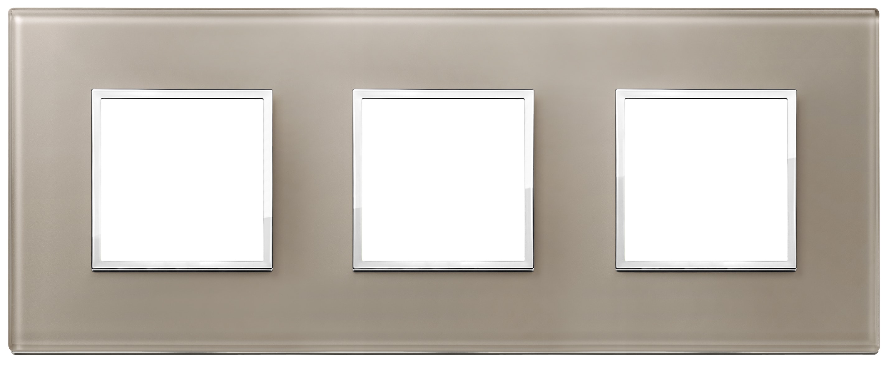 VIMAR SPA VIW21644.74 PLACCA 6M (2+2+2) INT71 OPALE BRUNO