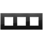VIMAR SPA - VIW21644.76 Placca 6M (2+2+2) int71 nero diamante