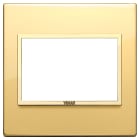 VIMAR SPA - VIW21648.G09 Placca 3M BS oro totale lucido