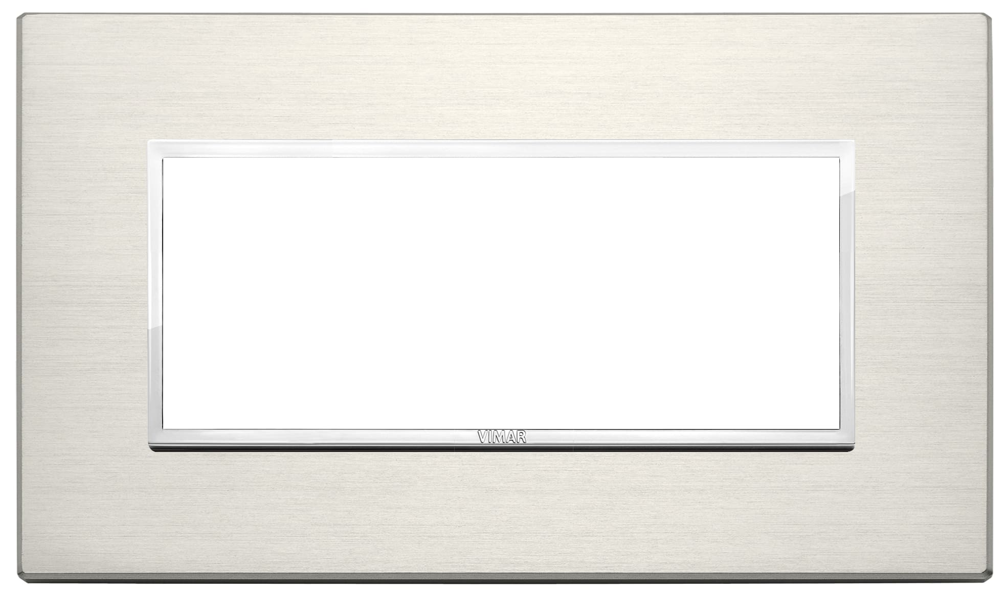 VIMAR SPA - VIW21649.08 Placca 5M BS titanio