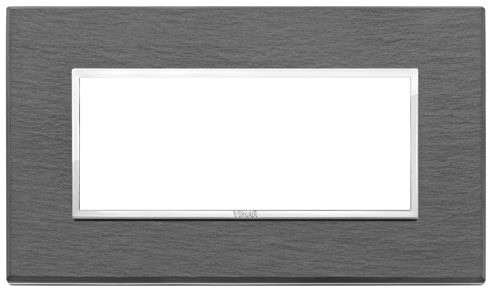 VIMAR SPA - VIW21649.52 Placca 5M BS ardesia a spacco