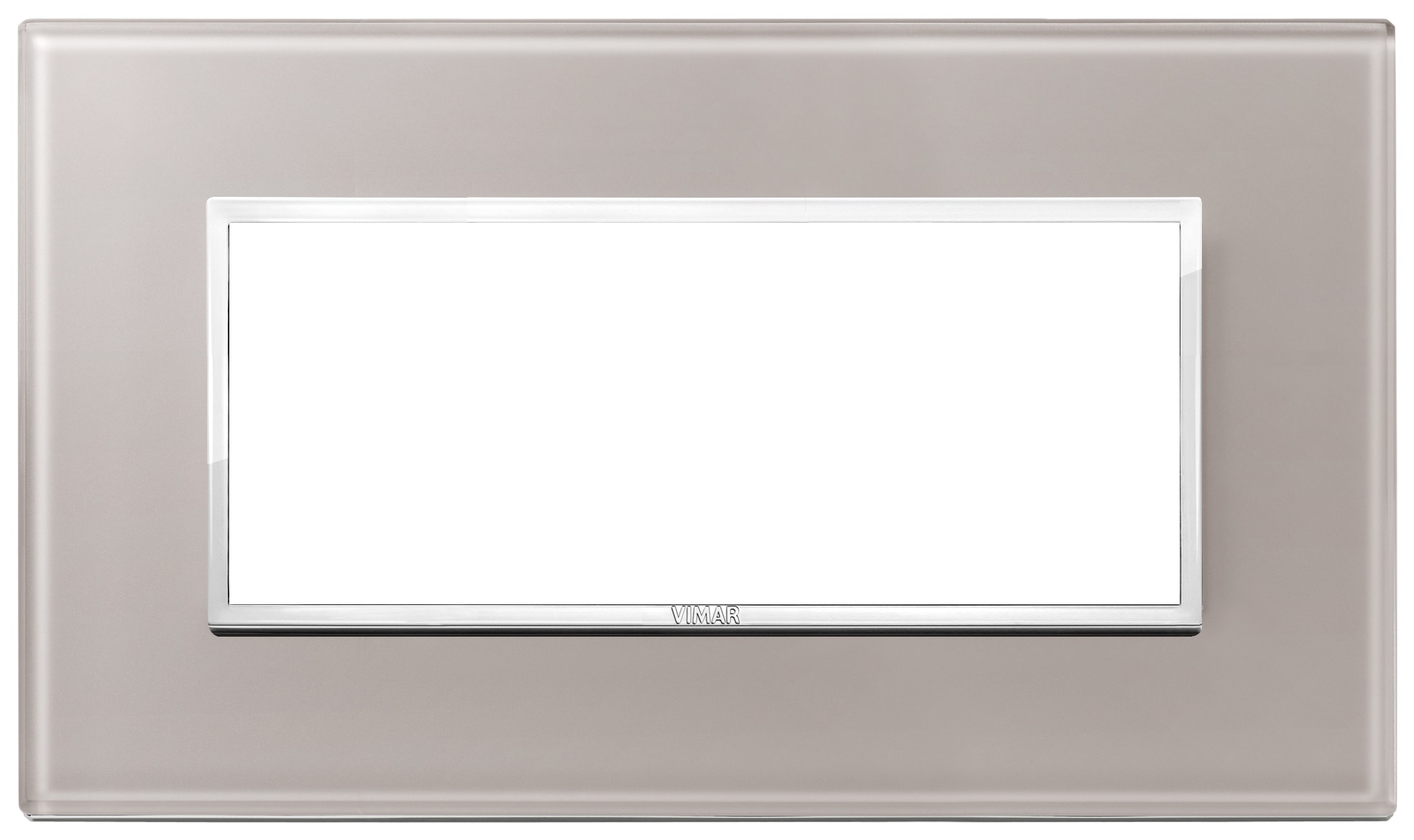 VIMAR SPA - VIW21649.73 Placca 5M BS grigio perla