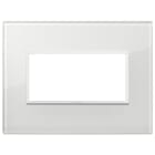 VIMAR SPA - VIW21654.87 Placca 4M bianco totale diamante