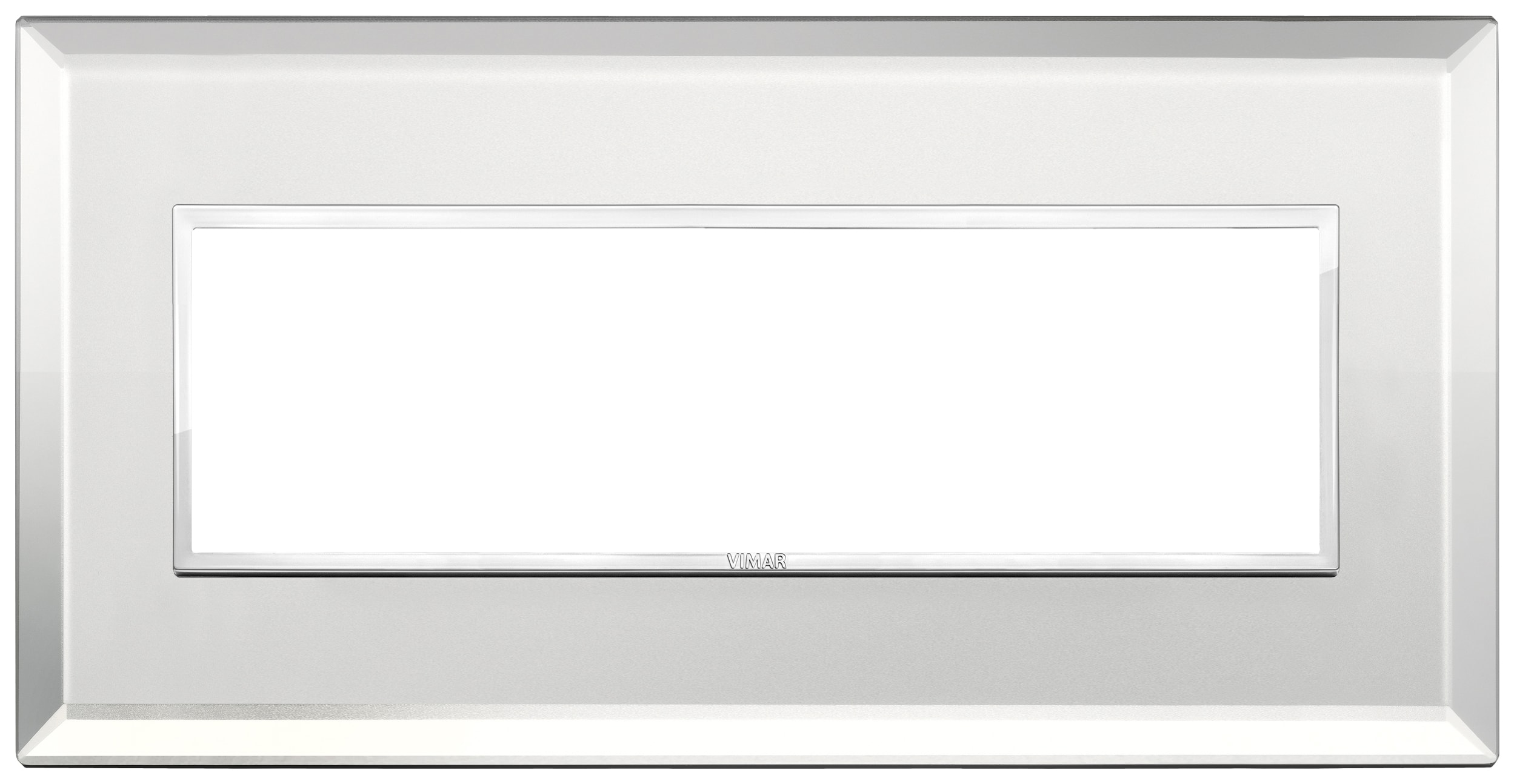 VIMAR SPA VIW21657.72 PLACCA 7M ARGENTO GHIACCIO