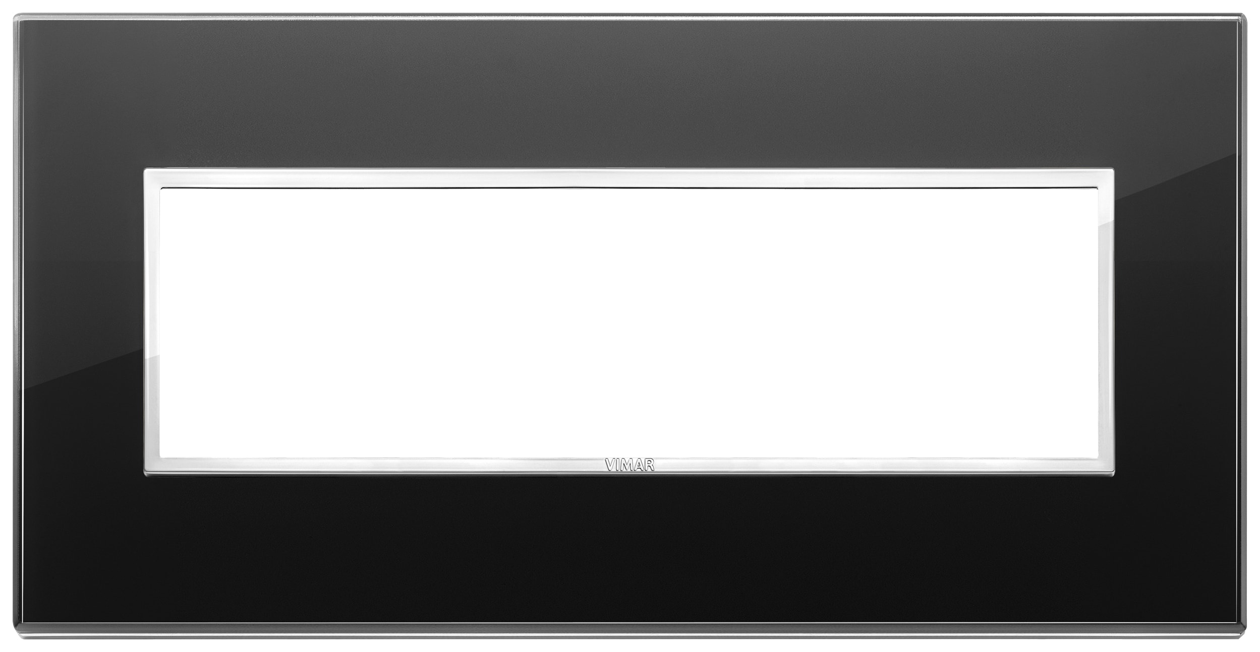 VIMAR SPA VIW21657.76 PLACCA 7M NERO DIAMANTE