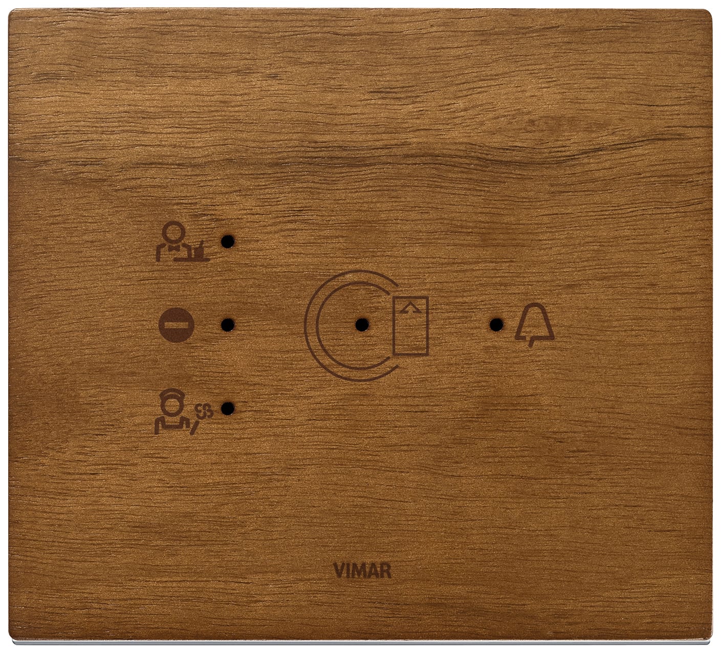 VIMAR SPA - VIW21666.31 Placca 3M transponder noce italiano