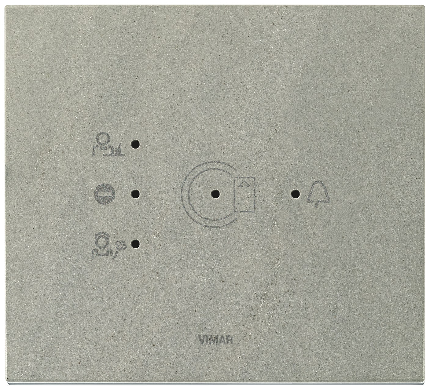 VIMAR SPA - VIW21666.53 Placca 3M transponder quarzite grigia