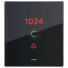 VIMAR SPA - VIW21666.76.01 PLACCA 3M TRANSPONDER NR NERO DIAMANTE