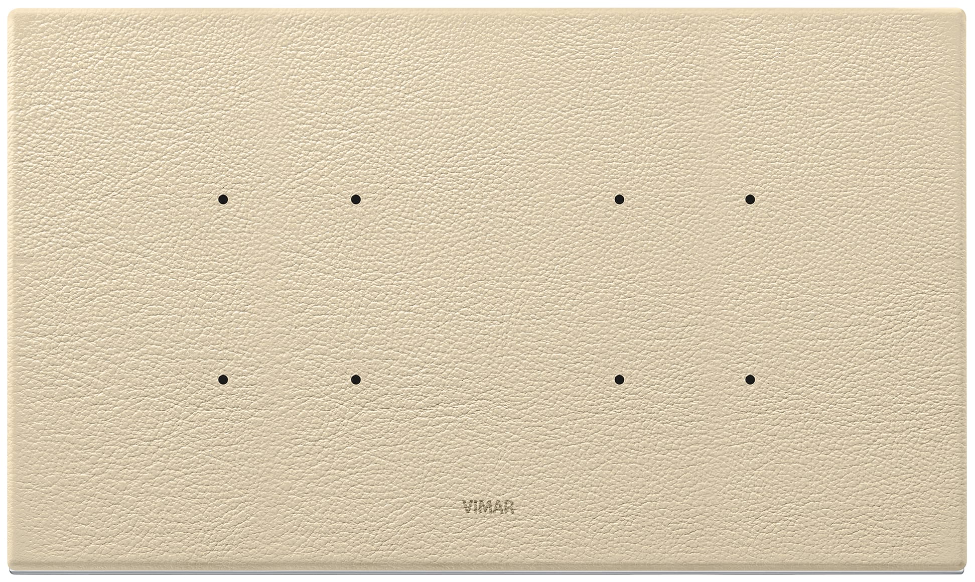 VIMAR SPA - VIW21667.21 Placca 5MBS (2+blank+2) crema