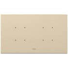VIMAR SPA - VIW21667.21 PLACCA 5MBS (2+BLANK+2) CREMA