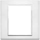 VIMAR SPA - VIW21668.01 Placca 8M alluminio brillante