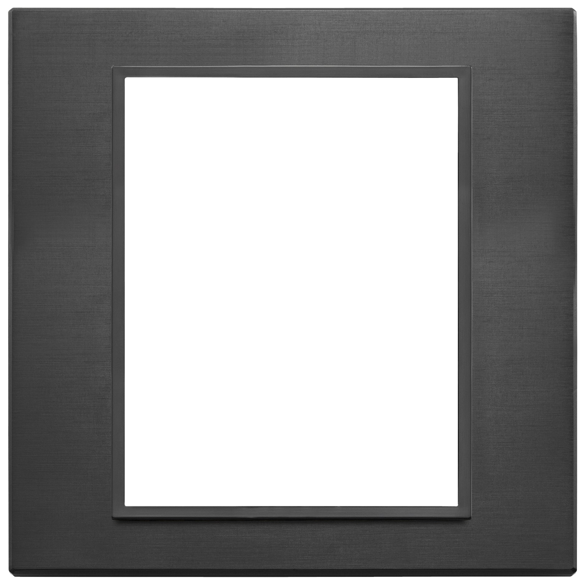 VIMAR SPA VIW21668.18 PLACCA 8M NERO TOTALE