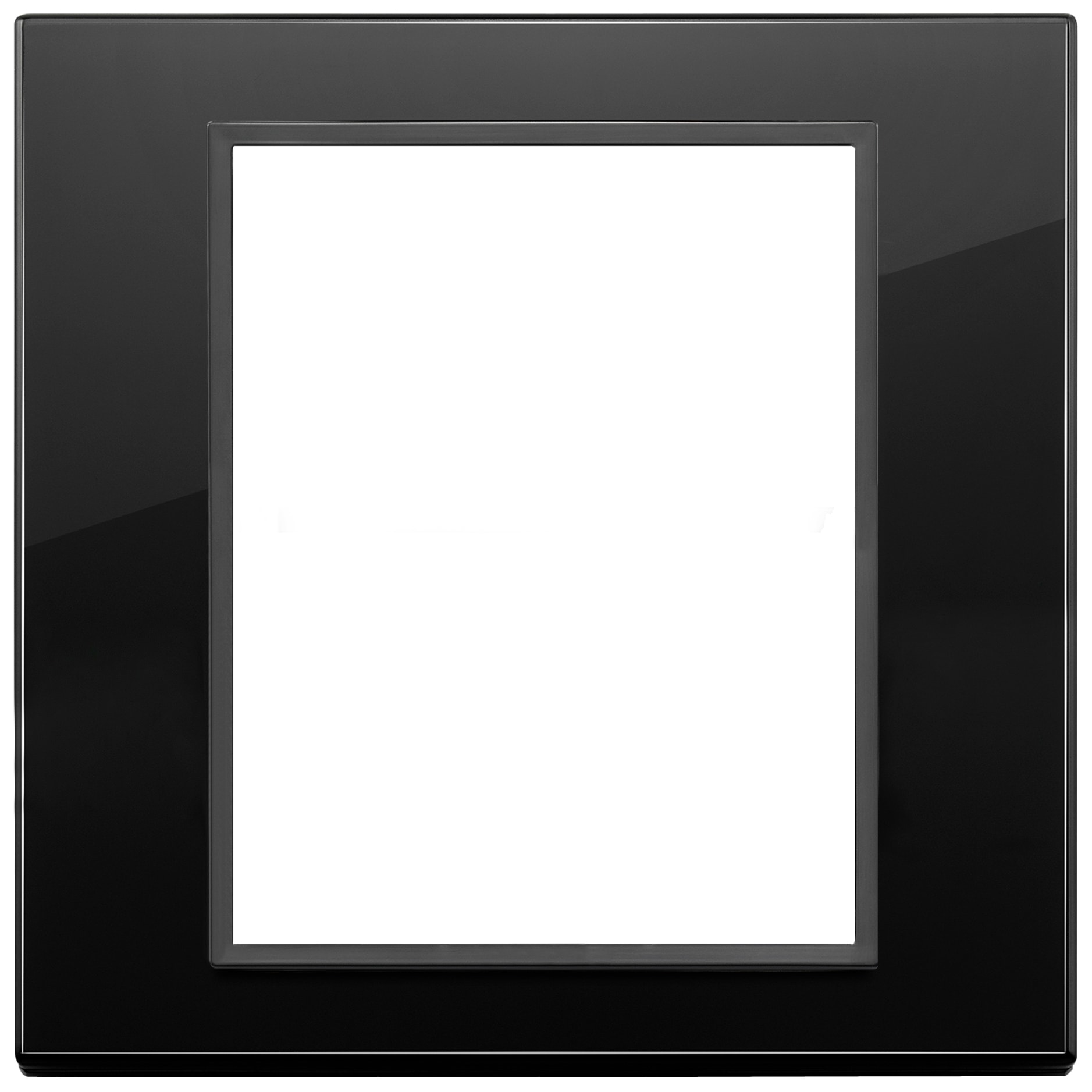 VIMAR SPA VIW21668.88 PLACCA 8M NERO TOTALE DIAMANTE
