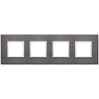 VIMAR SPA - VIW21669.03 PLACCA 8M (2+2+2+2) INT71 GRIGIO LAVA